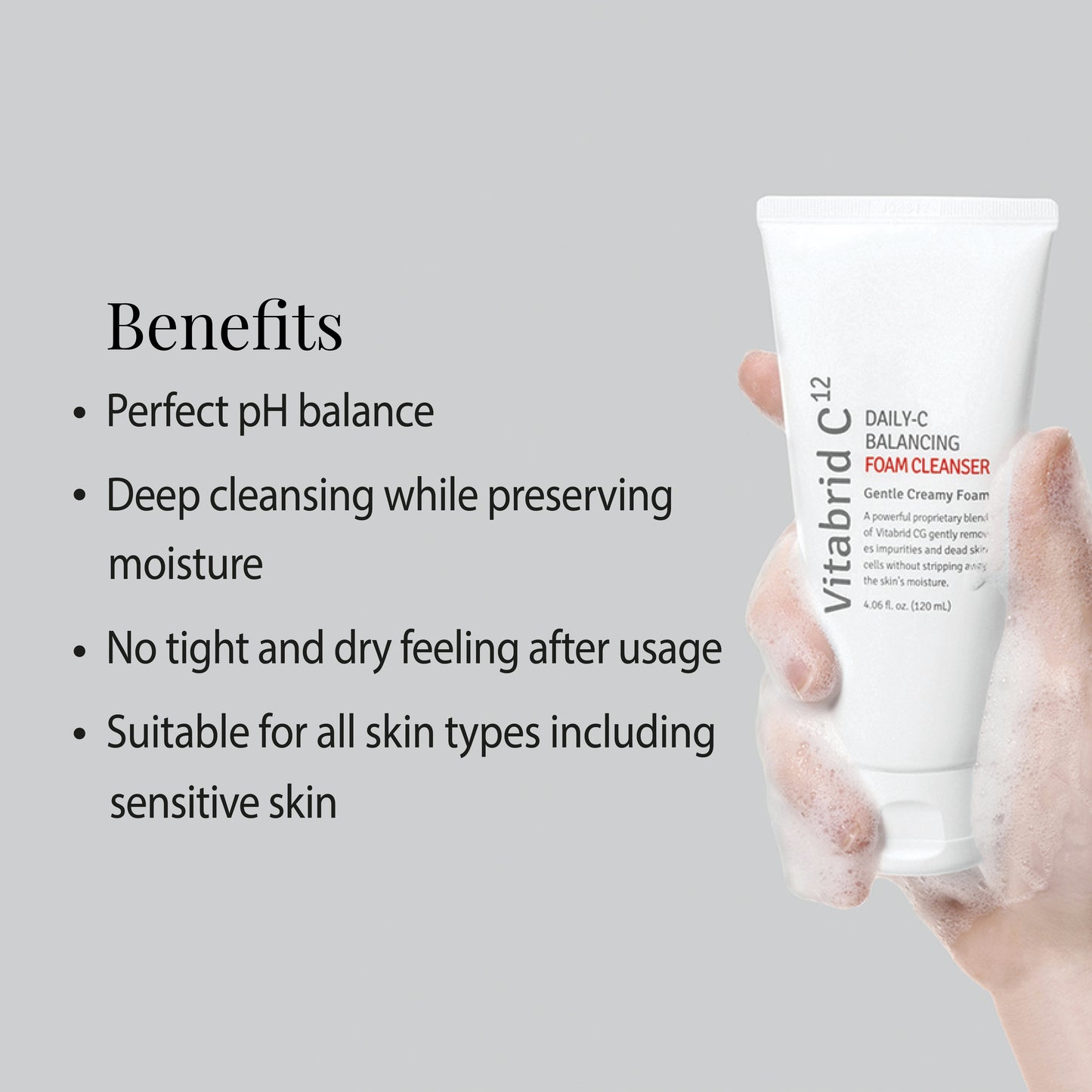 Daily-C Balancing Foam Cleanser - Clearance Sale