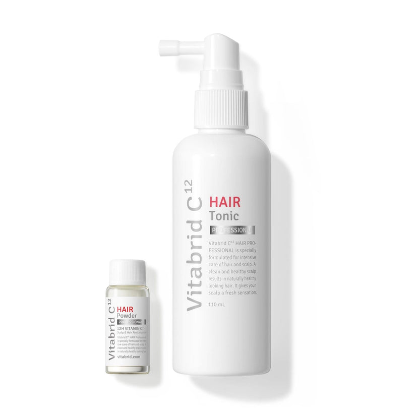Vitamin C Hair Tonic Set for Itchy Scalp & Hair Loss Vitabrid US